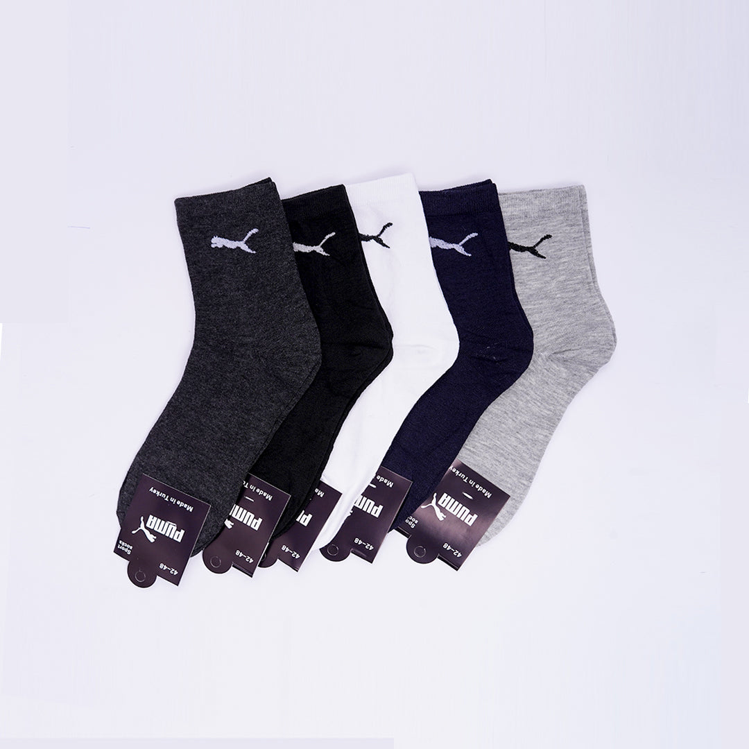 PM - BASIC ANKLE SOCKS (PACK OF 5)