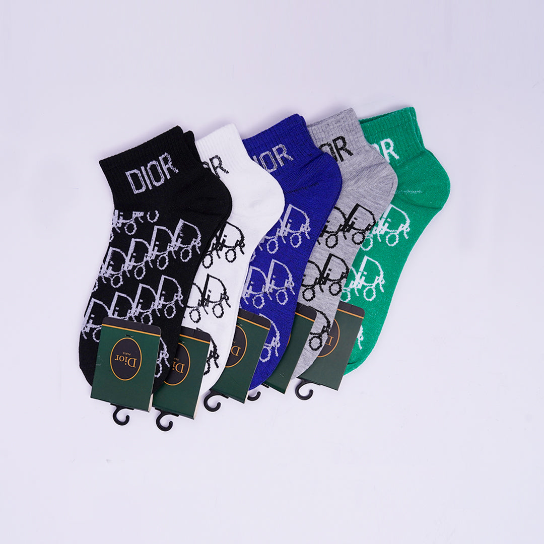 DR - BASIC ANKLE SOCKS (PACK OF 5)