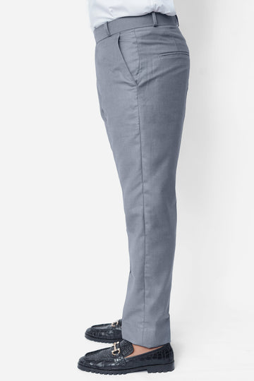 Grey Plain Executive Formal Dress Pant