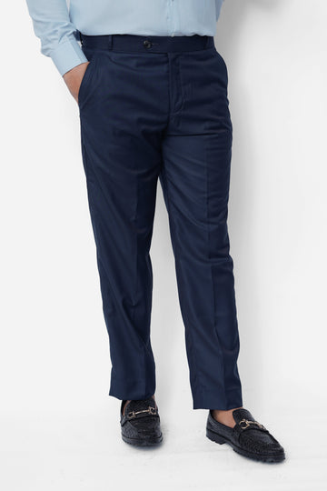 Navy Plain Executive Formal Dress Pant