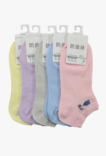 W M Ankle Socks (Pack of 5)