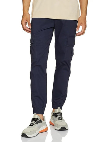 Navy Blue Cargo Trouser