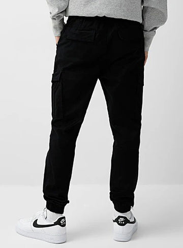 Black Cargo Trouser